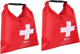 2PCS Floating First Aid Bag Pack Sack for Rafting Swimming Kayaking and Sailing Durable Storage for Outdoor Activities and Beach Essentials