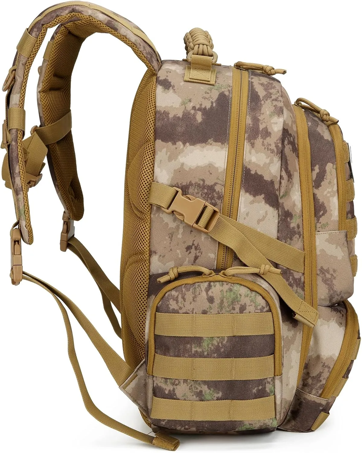 30L Military Tactical Backpack for Men 3 day Assault Pack Molle Daypack Army Hiking Rucksack (CP Camo)