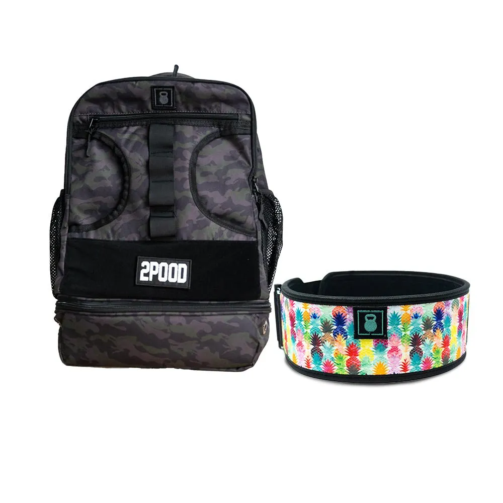 4" Pineapple Belt & Backpack 3.0 Bundle