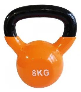 8Kg Vinyl Dipped Kettlebells