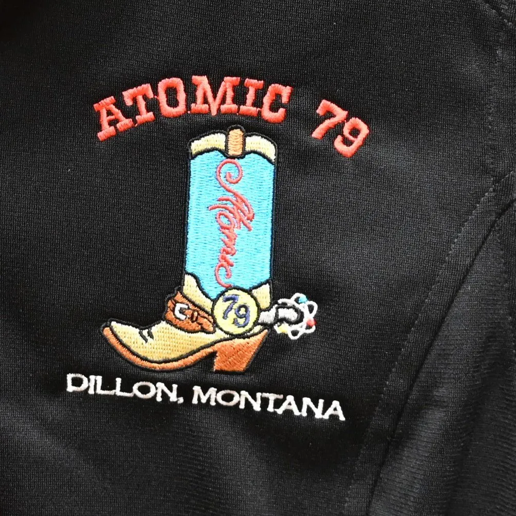 Atomic 79 Gear North Face Tech Quarter Zip Fleece in Black - Ladies
