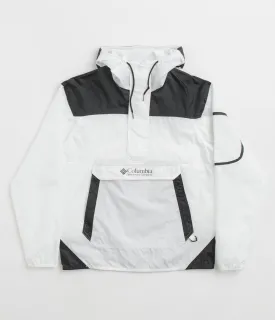 Columbia Challenger II Windbreaker Jacket - White / Black / White