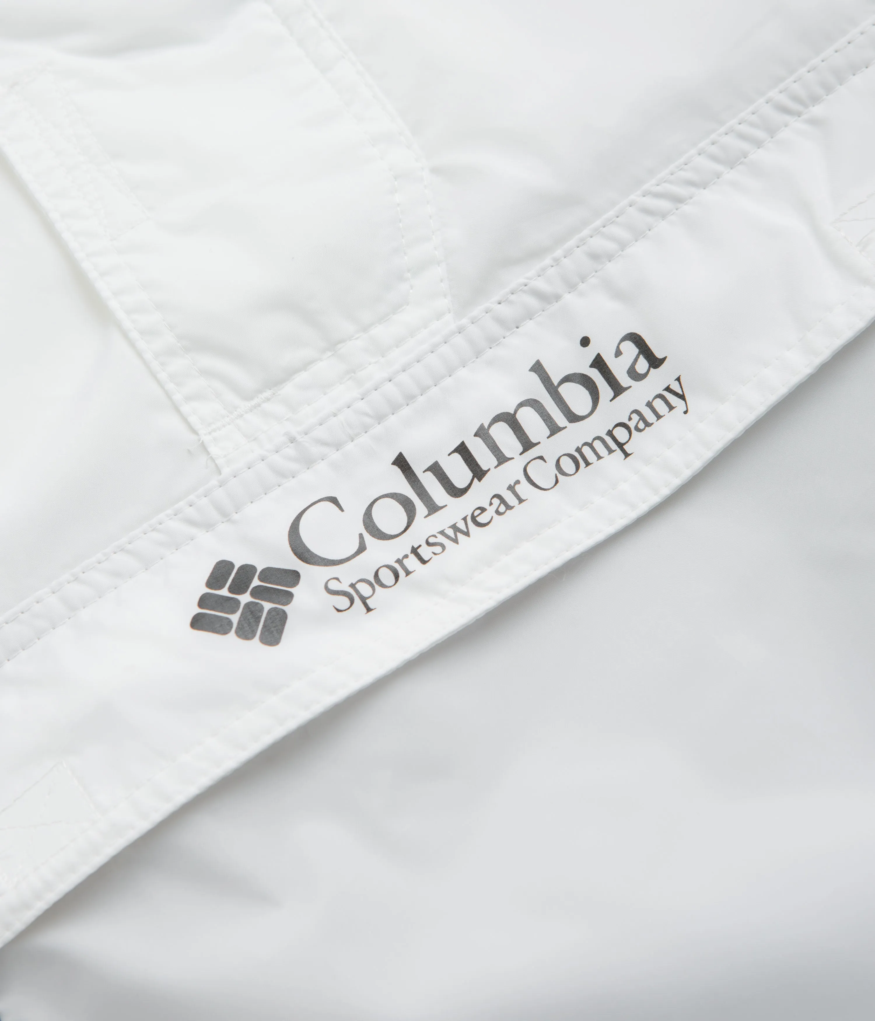 Columbia Challenger II Windbreaker Jacket - White / Black / White