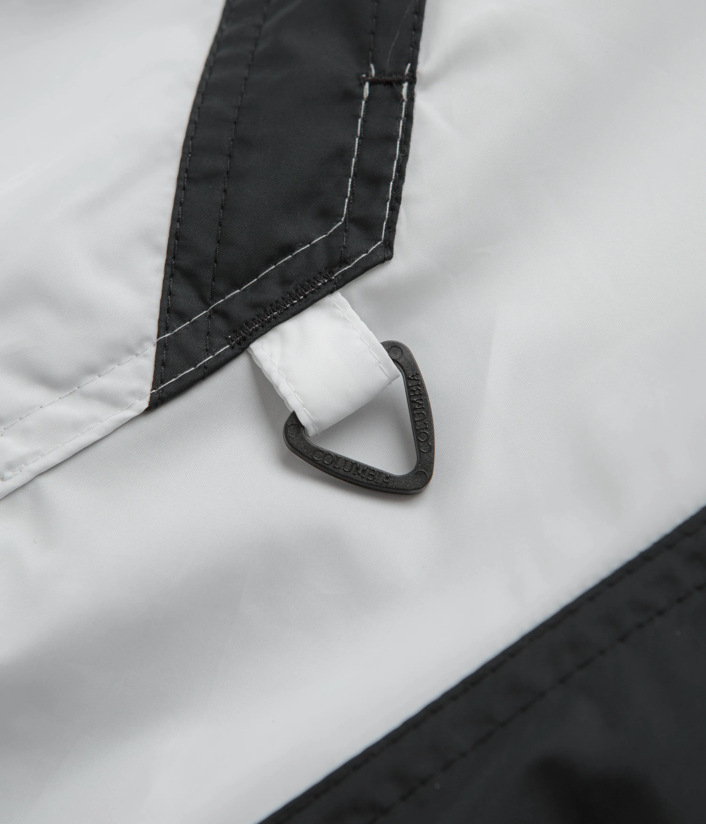 Columbia Challenger II Windbreaker Jacket - White / Black / White