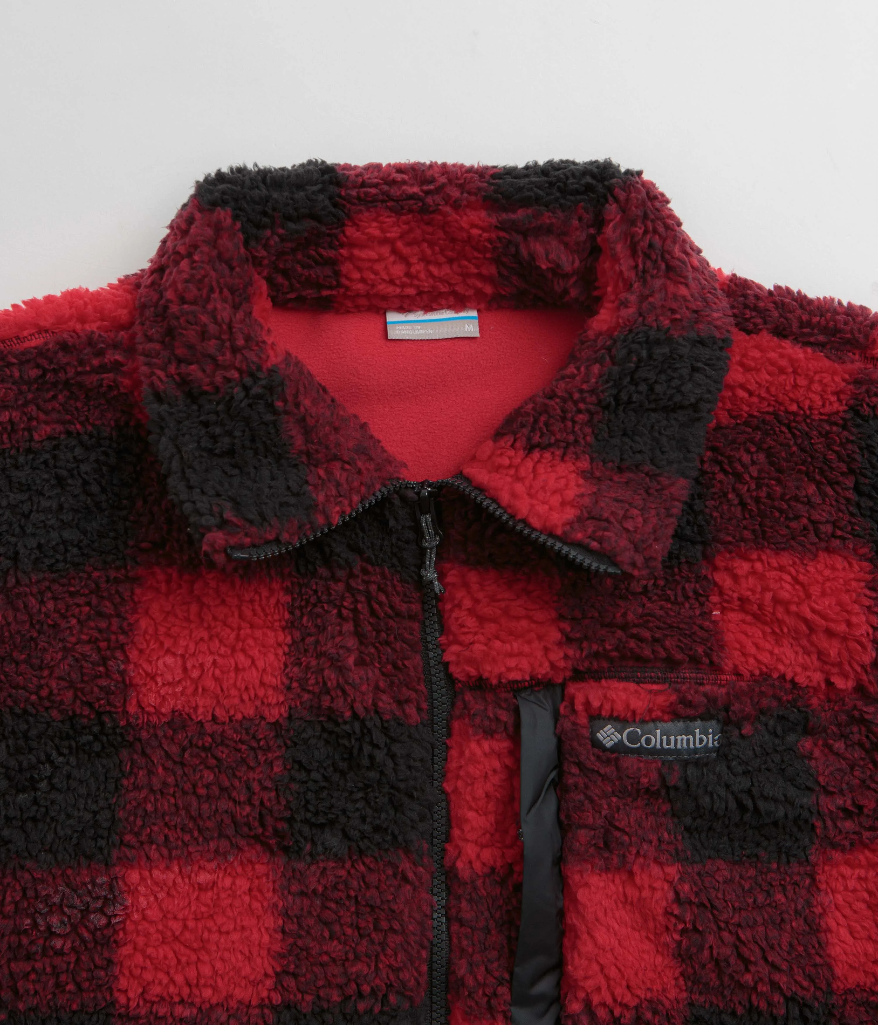 Columbia Winter Pass II Printed Fleece - Mountain Red Check