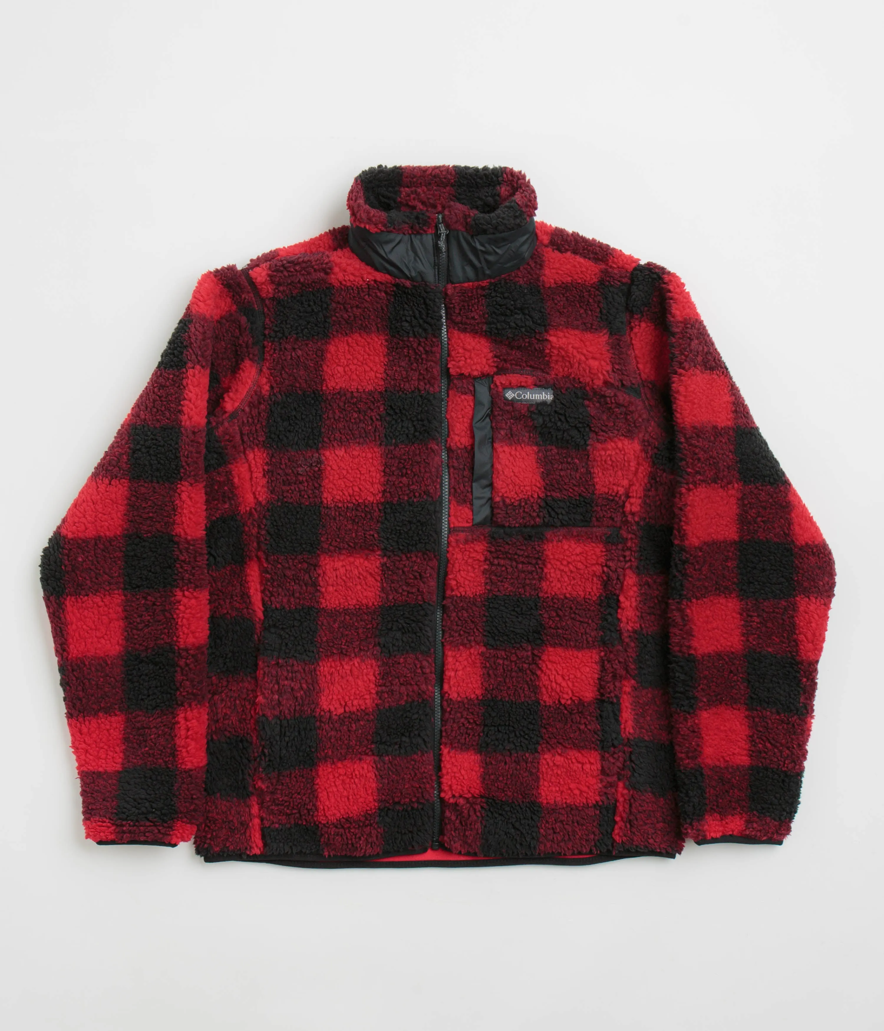 Columbia Winter Pass II Printed Fleece - Mountain Red Check