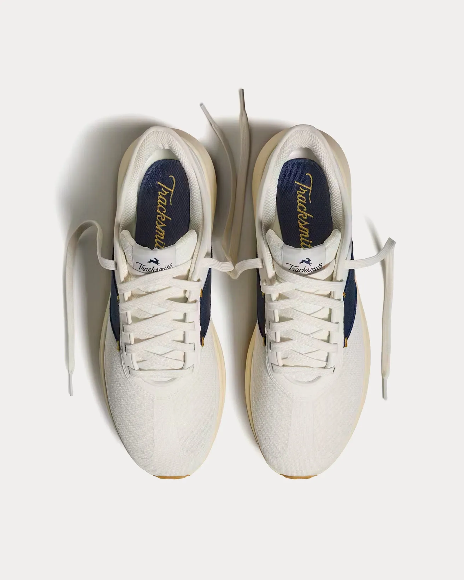 Eliot Runner Ivory / Navy Running Shoes