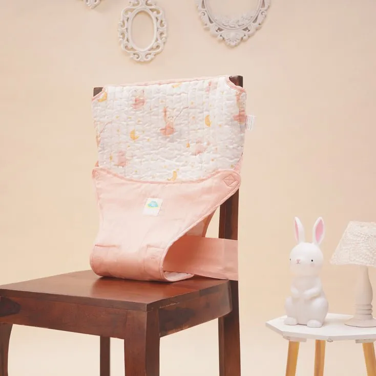 Fancy Fluff Wonder Seat- Portable Baby Seat- Day Dream