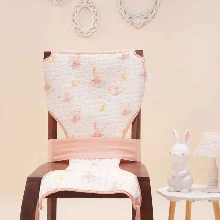 Fancy Fluff Wonder Seat- Portable Baby Seat- Day Dream