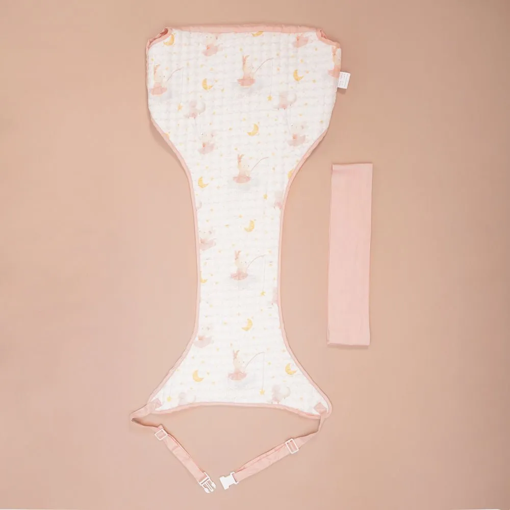Fancy Fluff Wonder Seat- Portable Baby Seat- Day Dream