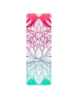 GearBunch Bright Lotus Yoga Mat