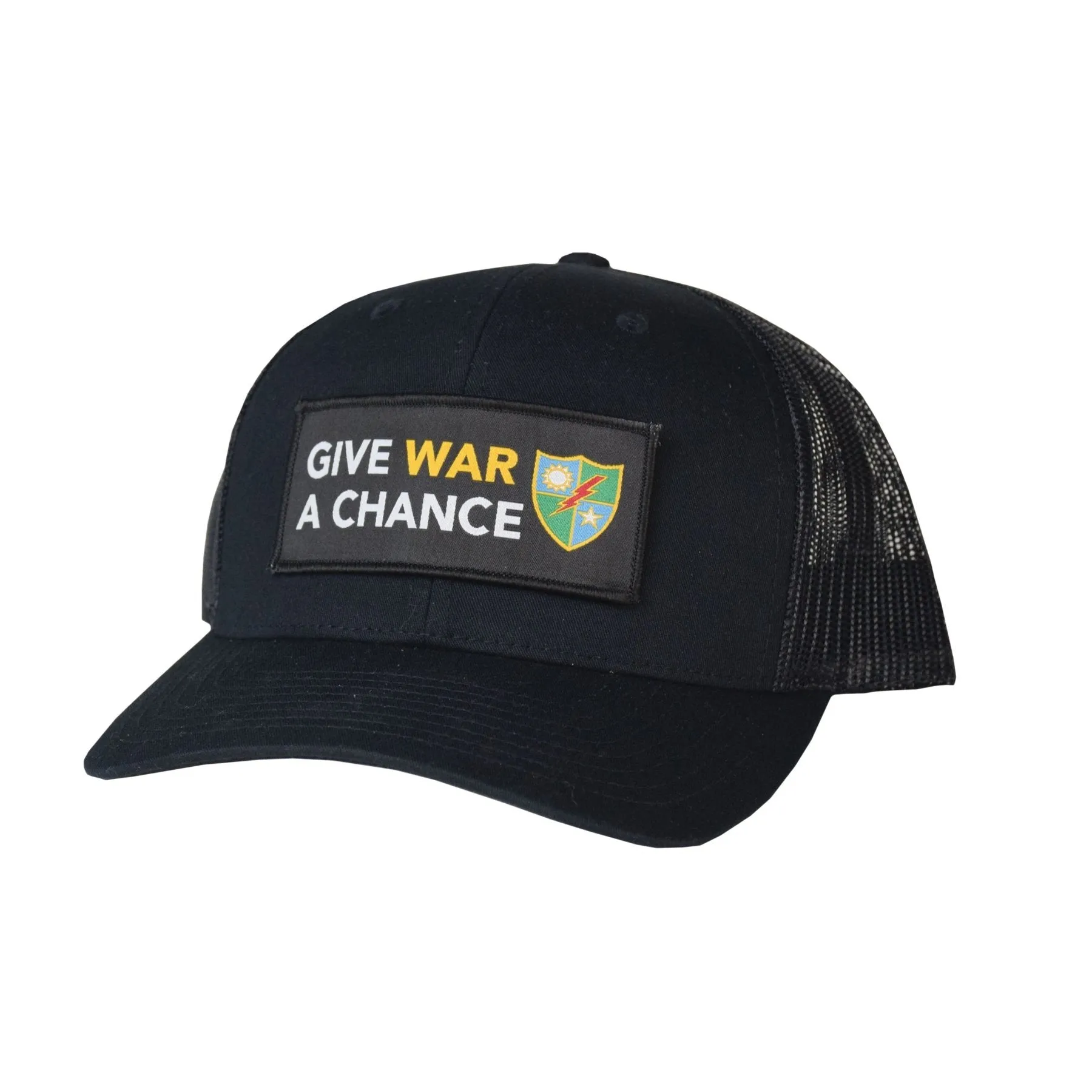 Give War A Chance DUI Patch Snapback