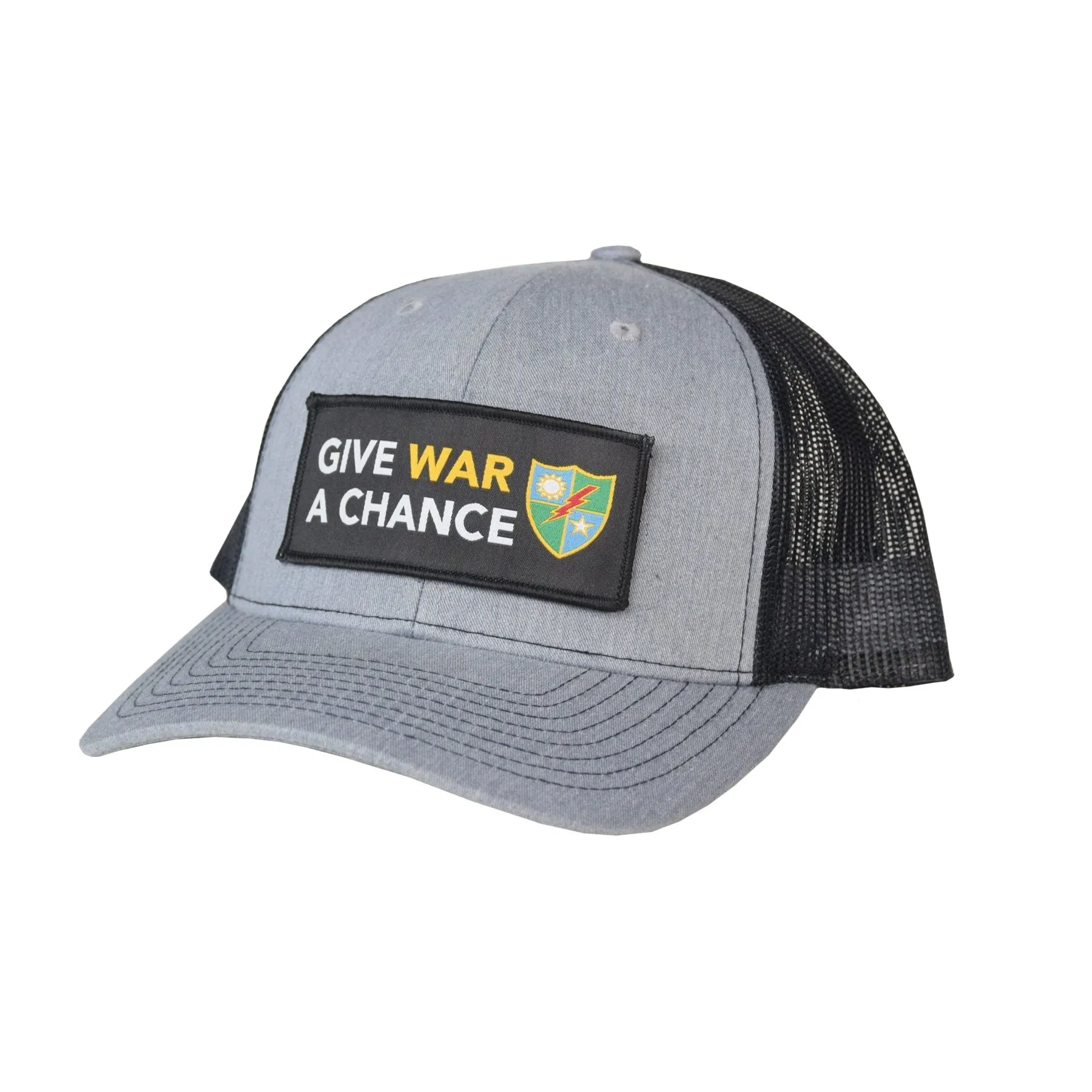 Give War A Chance DUI Patch Snapback
