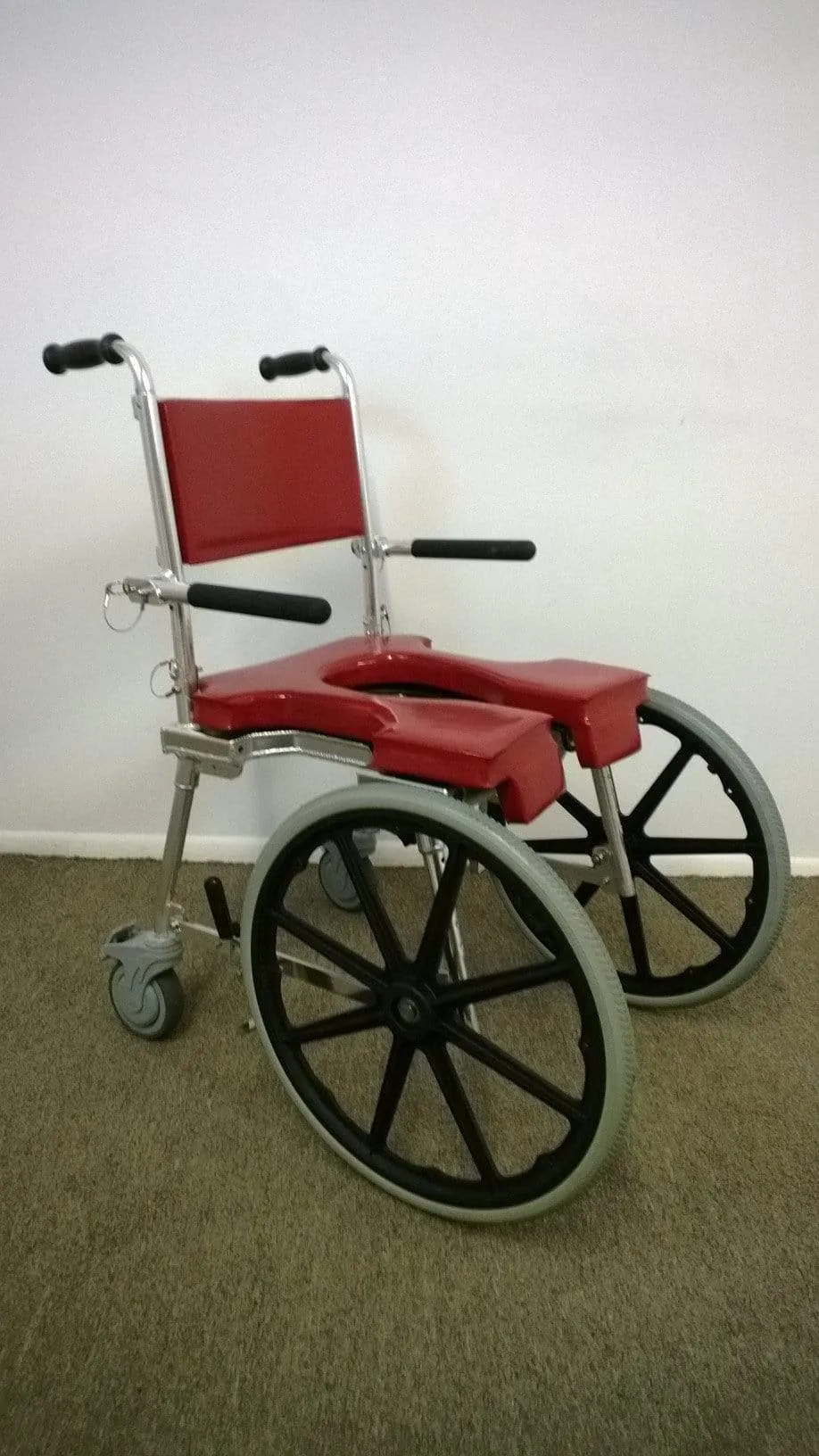 GO-ANYWHERE COMMODE 'N SHOWER CHAIR - SELF-PROPEL (SP)