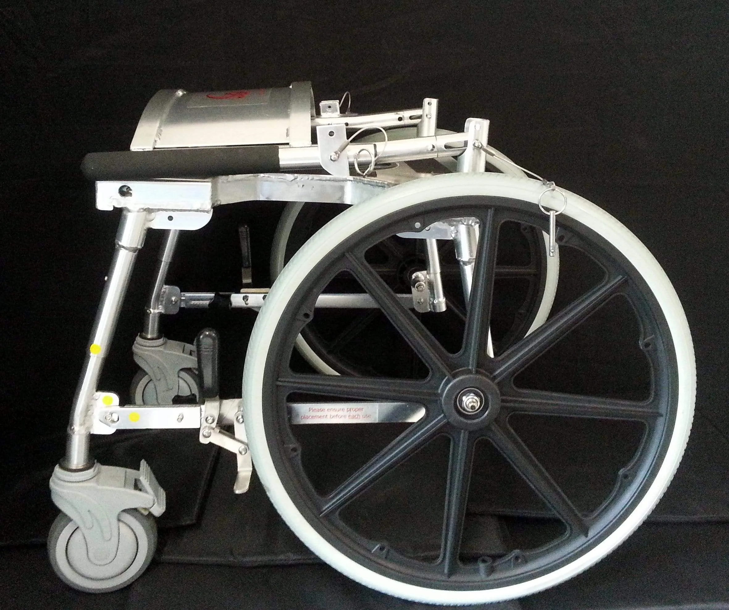 GO-ANYWHERE COMMODE 'N SHOWER CHAIR - SELF-PROPEL (SP)
