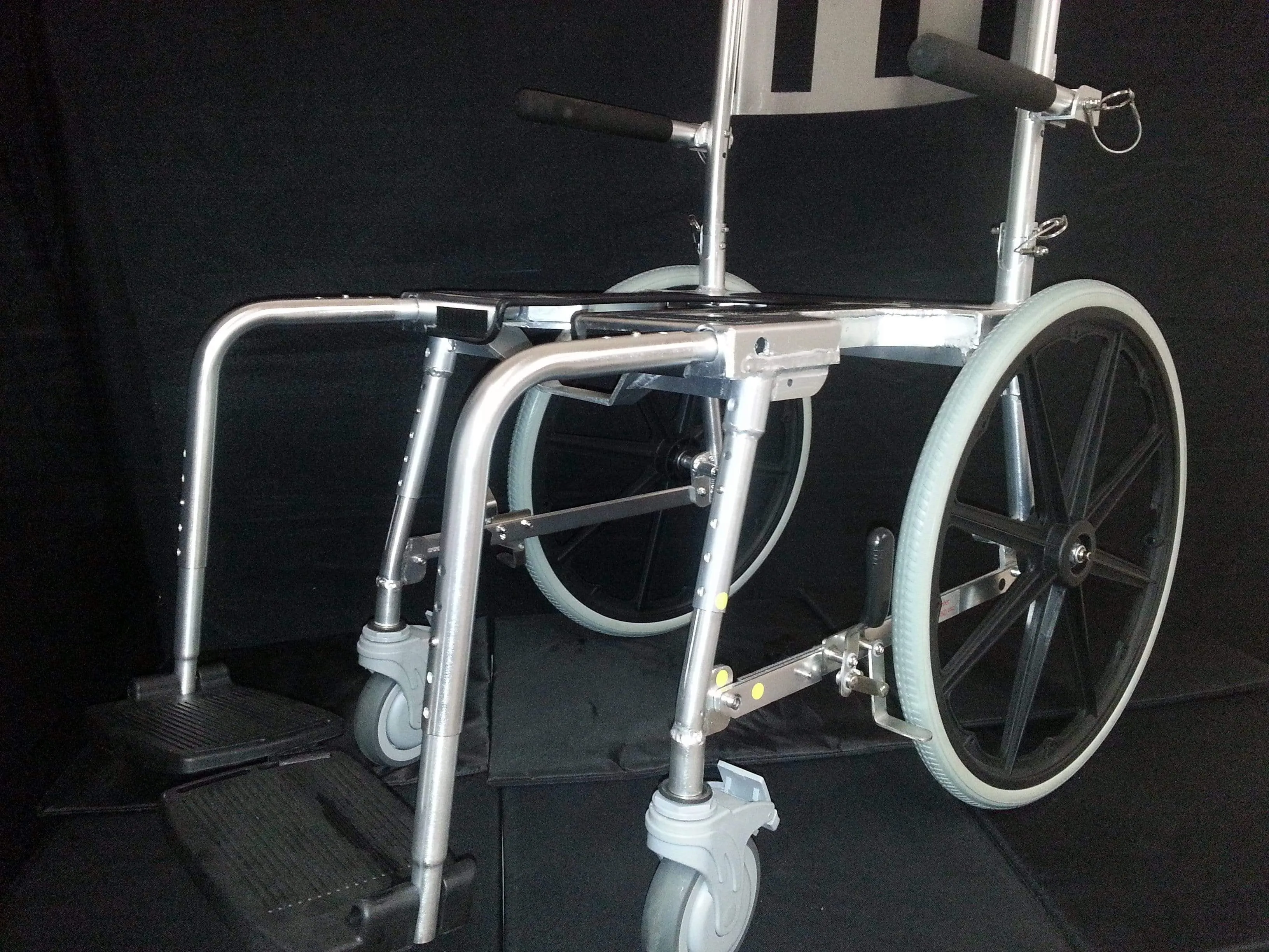 GO-ANYWHERE COMMODE 'N SHOWER CHAIR - SELF-PROPEL (SP)