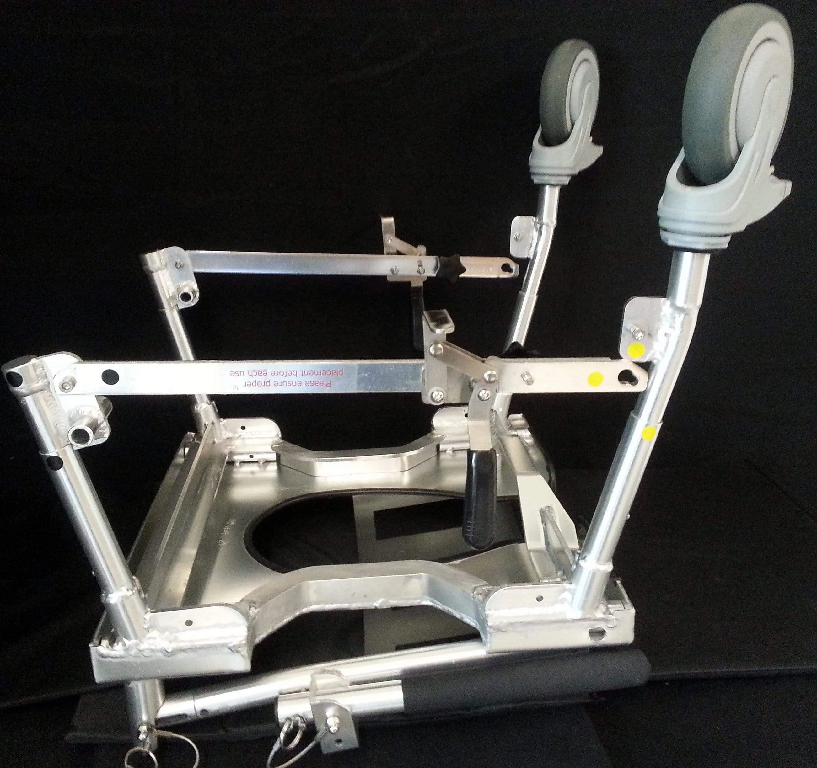 GO-ANYWHERE COMMODE 'N SHOWER CHAIR - SELF-PROPEL (SP)