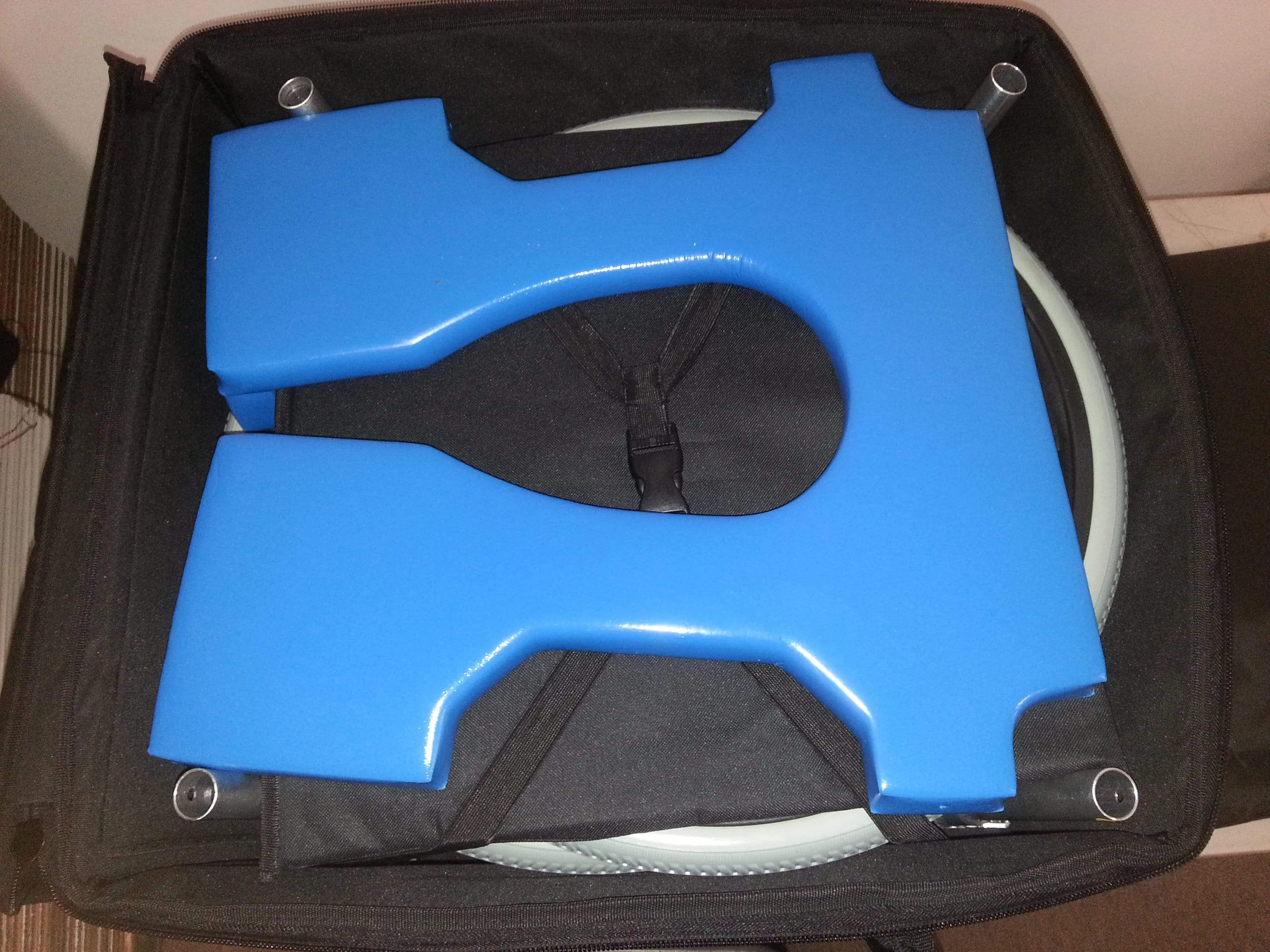 GO-ANYWHERE COMMODE 'N SHOWER CHAIR - SELF-PROPEL (SP)