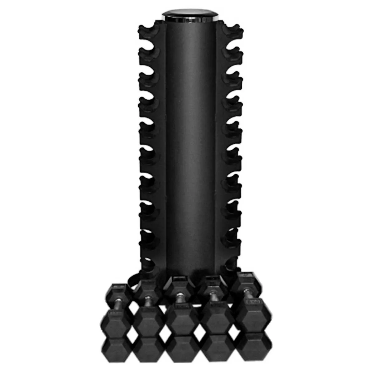 Hex Dumbbell Tower Rack