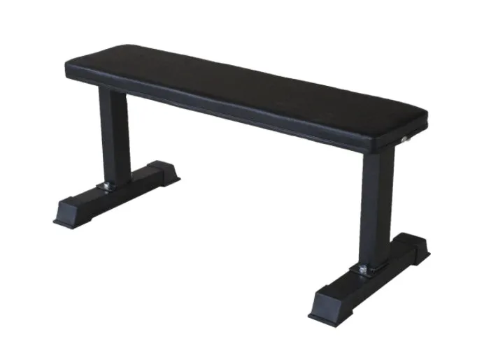 Hex Dumbbells Set (2.5 KG to 15 KG - 6 Pairs) with Flat Bench