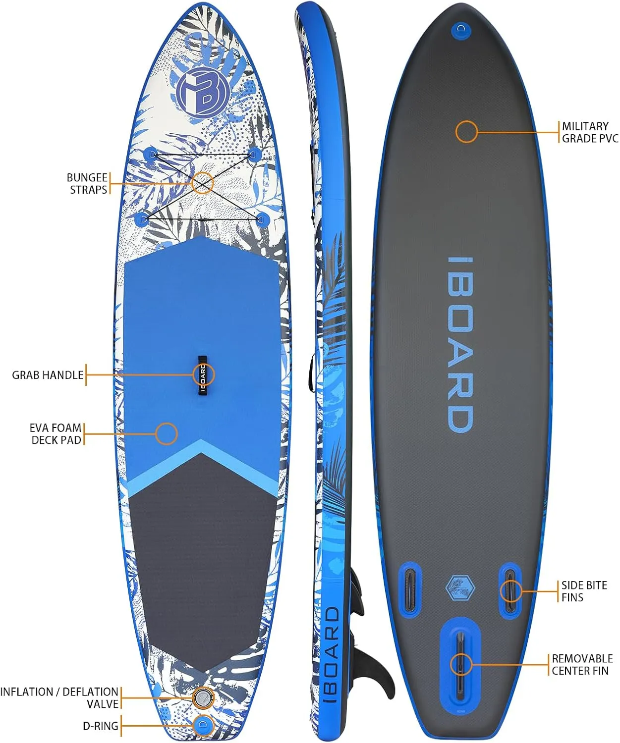 Inflatable Paddle Board 11326 Premium Stand Up Paddle Board Without Pump | Wide and Stable High Load SUP Paddleboard for Adults & Youth| Explore Fishing Yoga