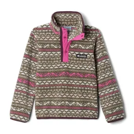 Kids Helvetia™ II Printed Half Snap Fleece - Pink Ice
