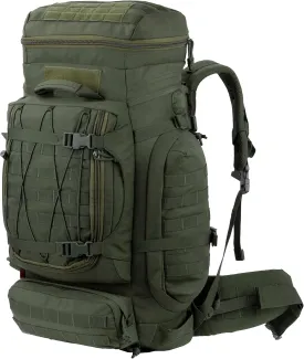 Large Internal Frame Backpack Tactical MOLLE Pack for Camping Backpacking Hunting Bushcraft Adventure 70L