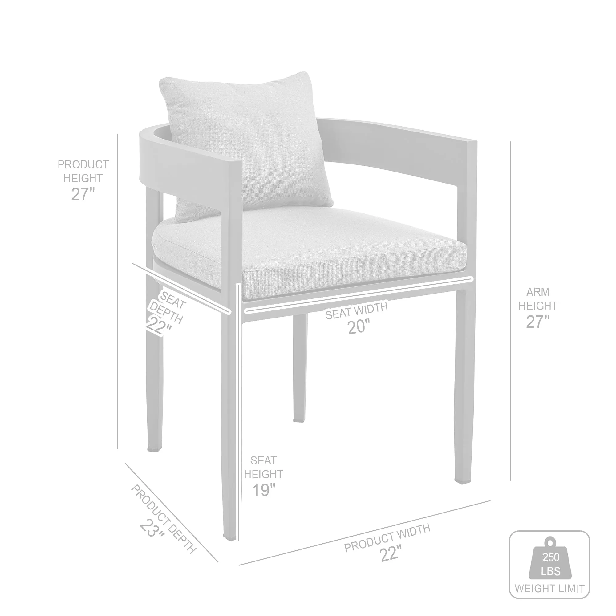 Menorca Outdoor Dining Chair