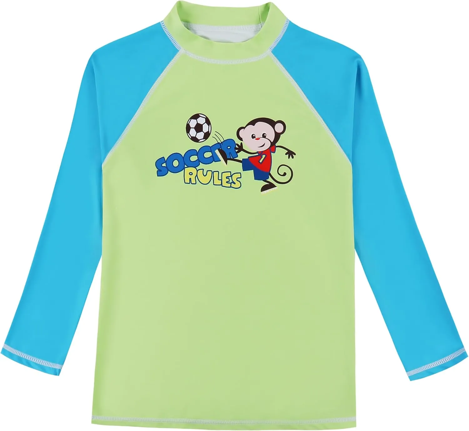 MILANKERR Toddler Boys Rash Guard Sets,Swim Trunks with Compression Liner,Swim Shirt Sets