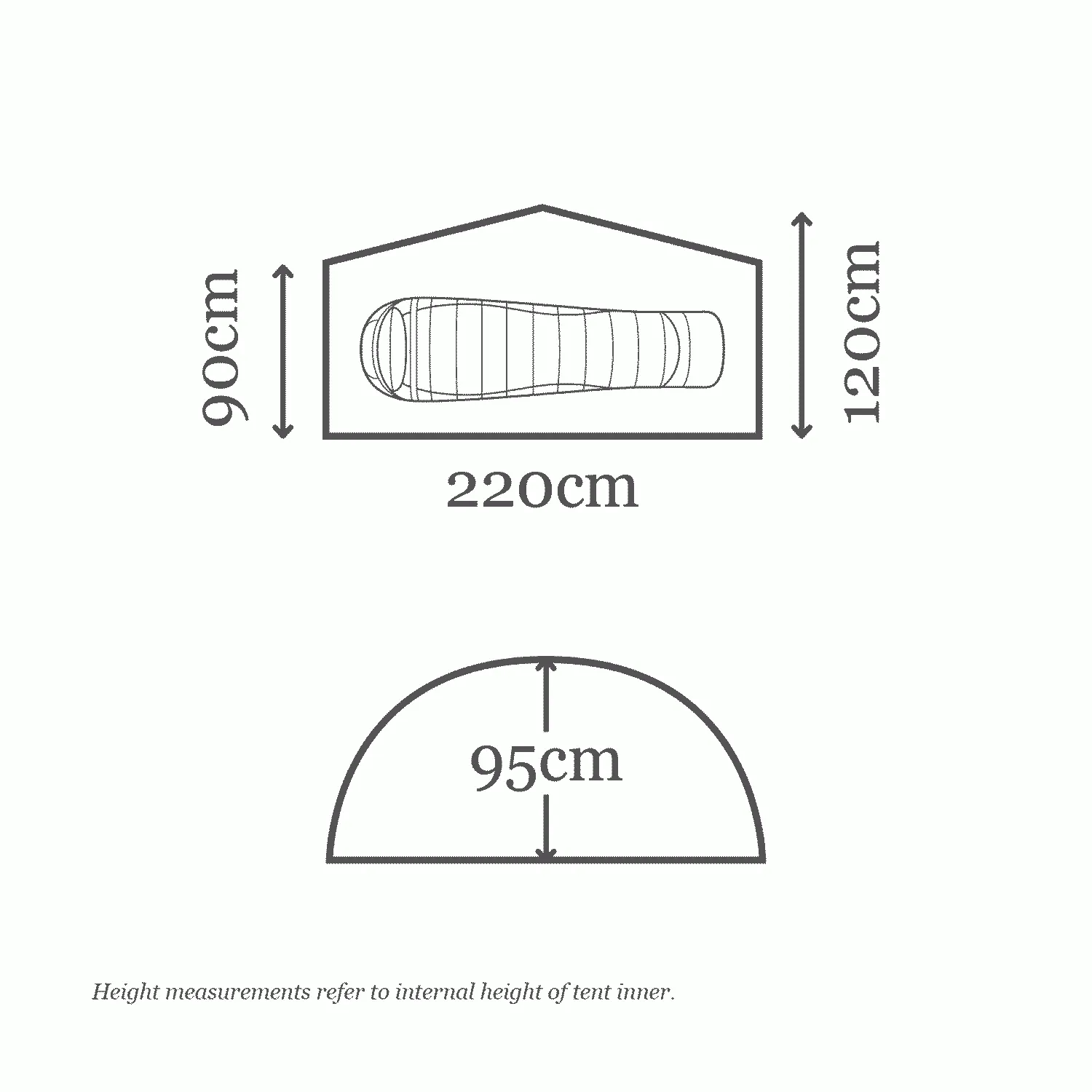 Moondance 1 Tent - 1 Person 3 Season Light Hiking Tent