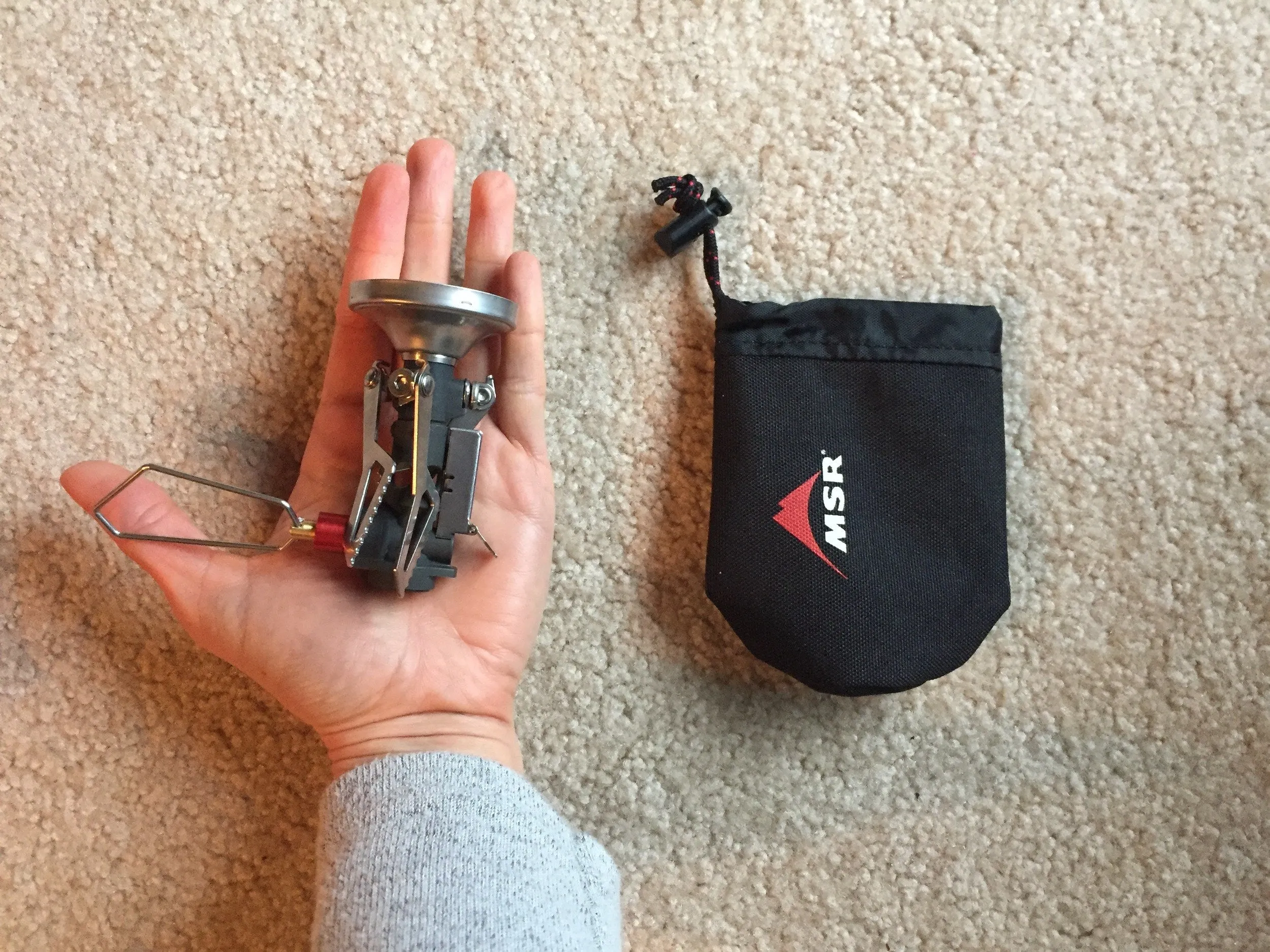 MSR Pocket Rocket Camp Stove Deluxe Kit (lightweight)