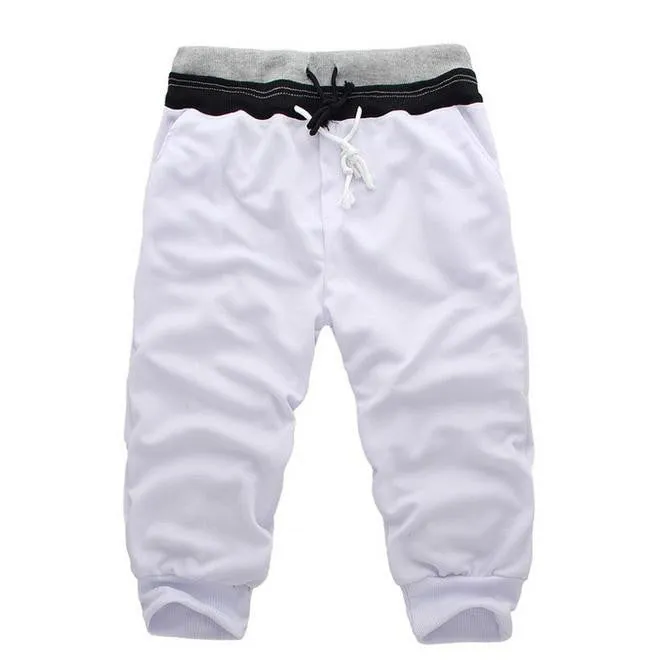 New Men's Sports Shorts Drawstring Loose Casual Shorts Outwear Top Brand Four Colors