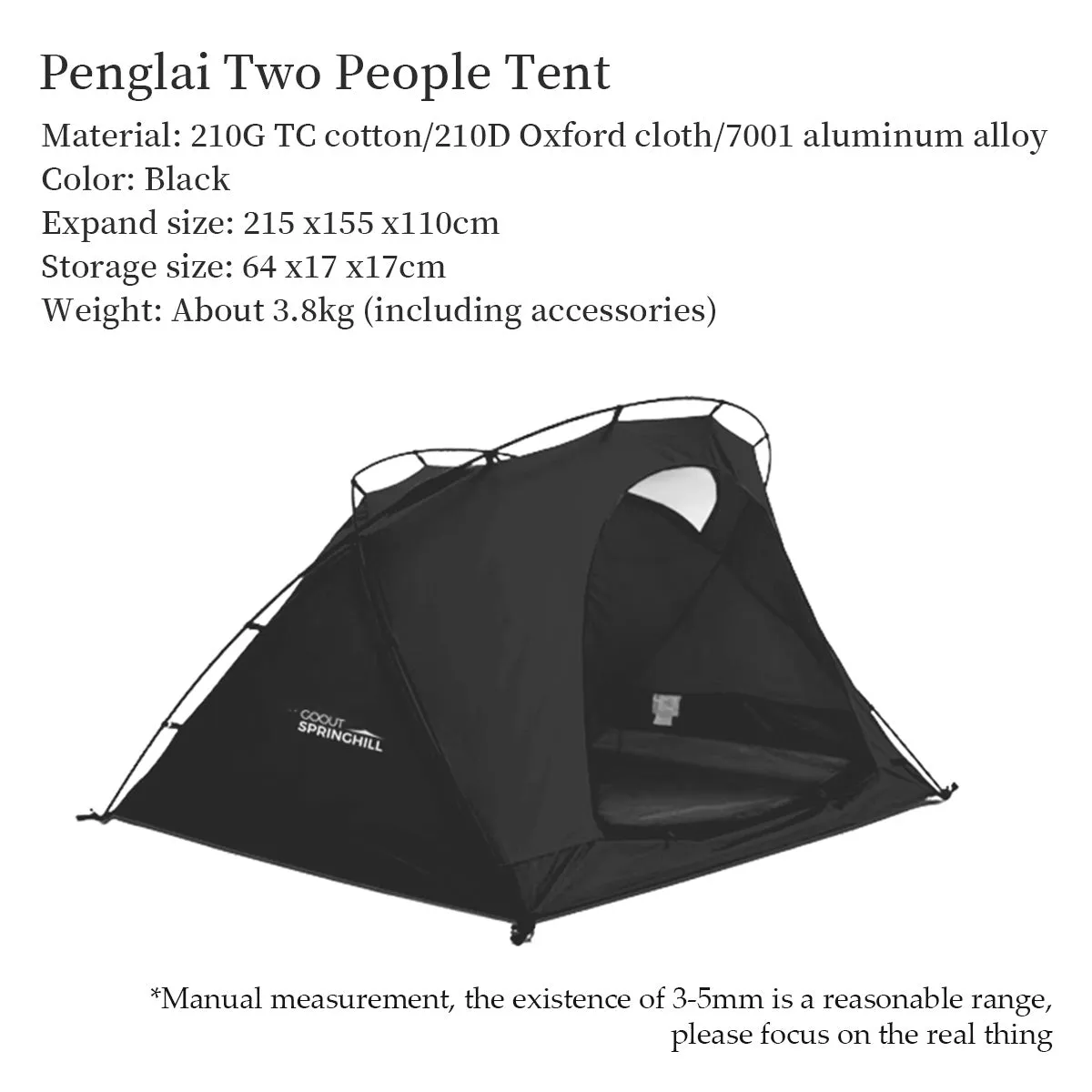 Penglai 1/2/3 Person Camping Tent