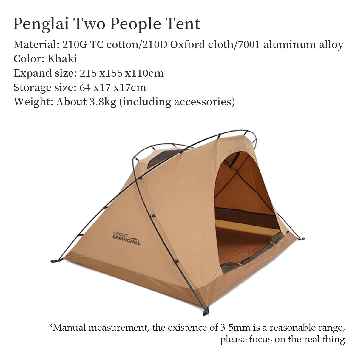 Penglai 1/2/3 Person Camping Tent