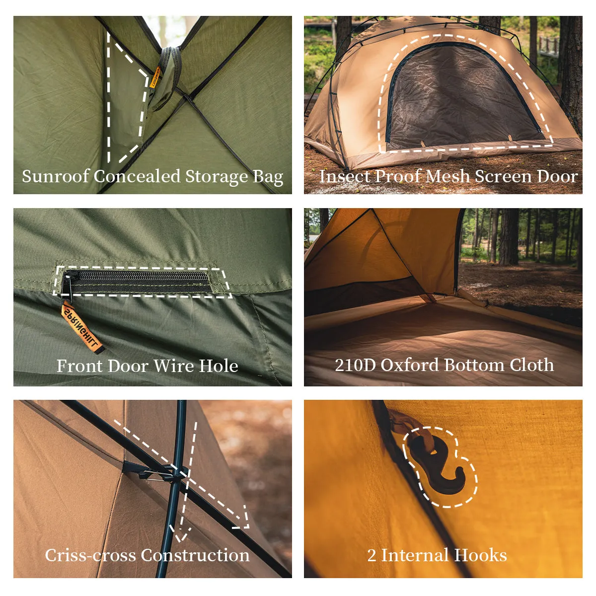 Penglai 1/2/3 Person Camping Tent