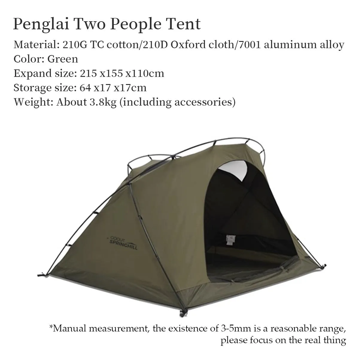 Penglai 1/2/3 Person Camping Tent
