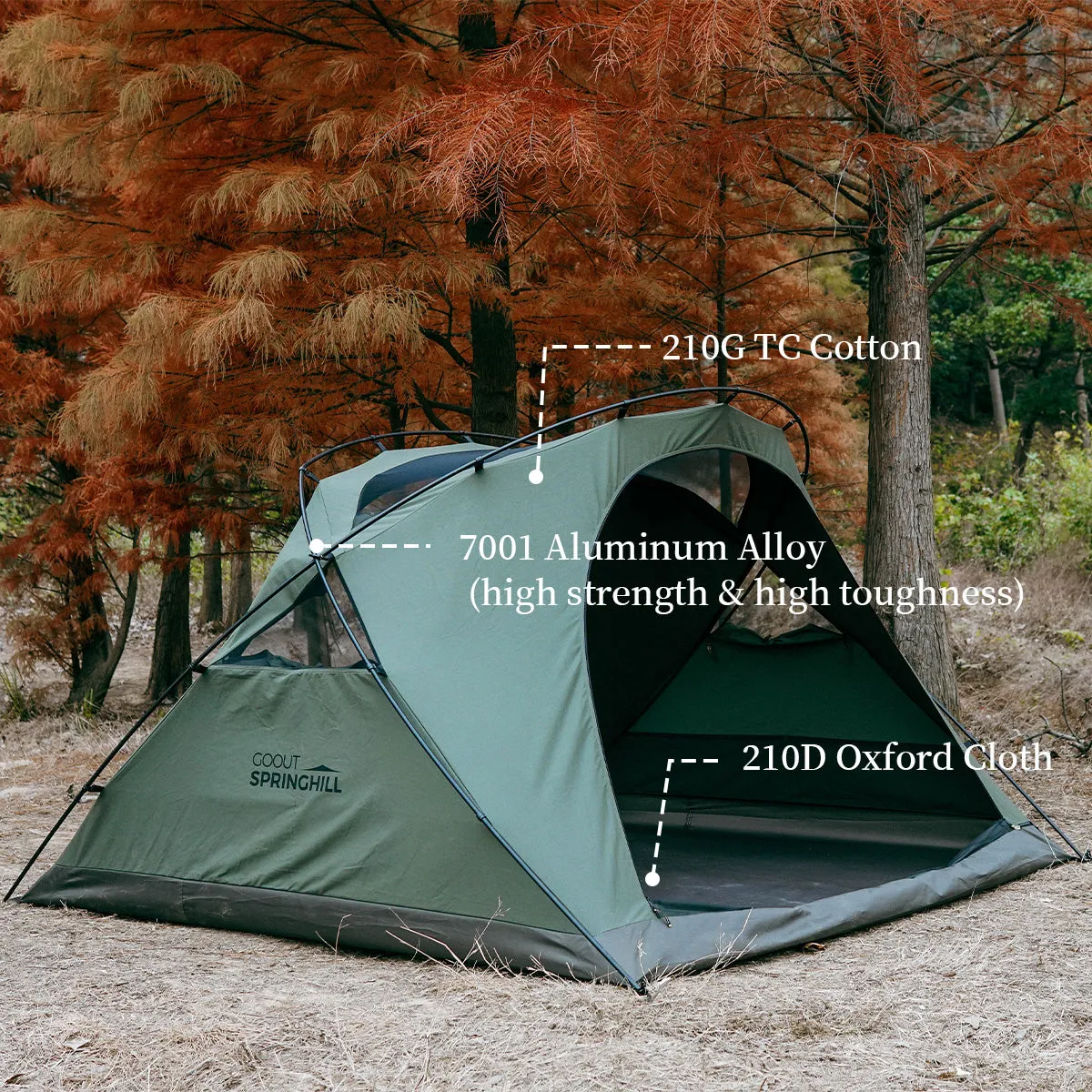 Penglai 1/2/3 Person Camping Tent
