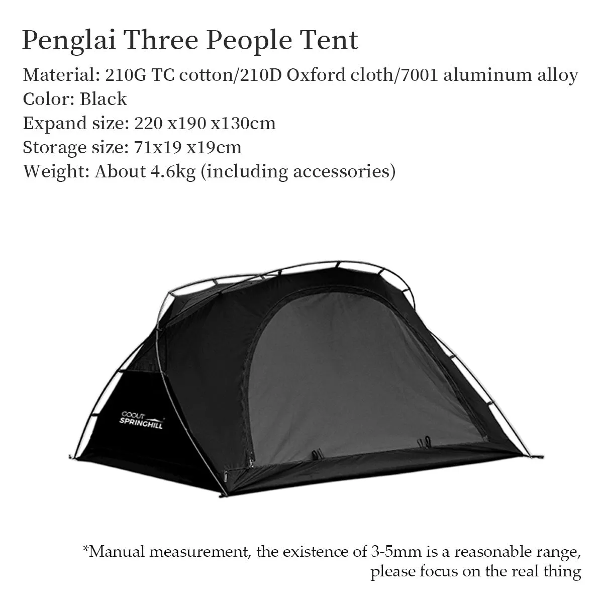 Penglai 1/2/3 Person Camping Tent