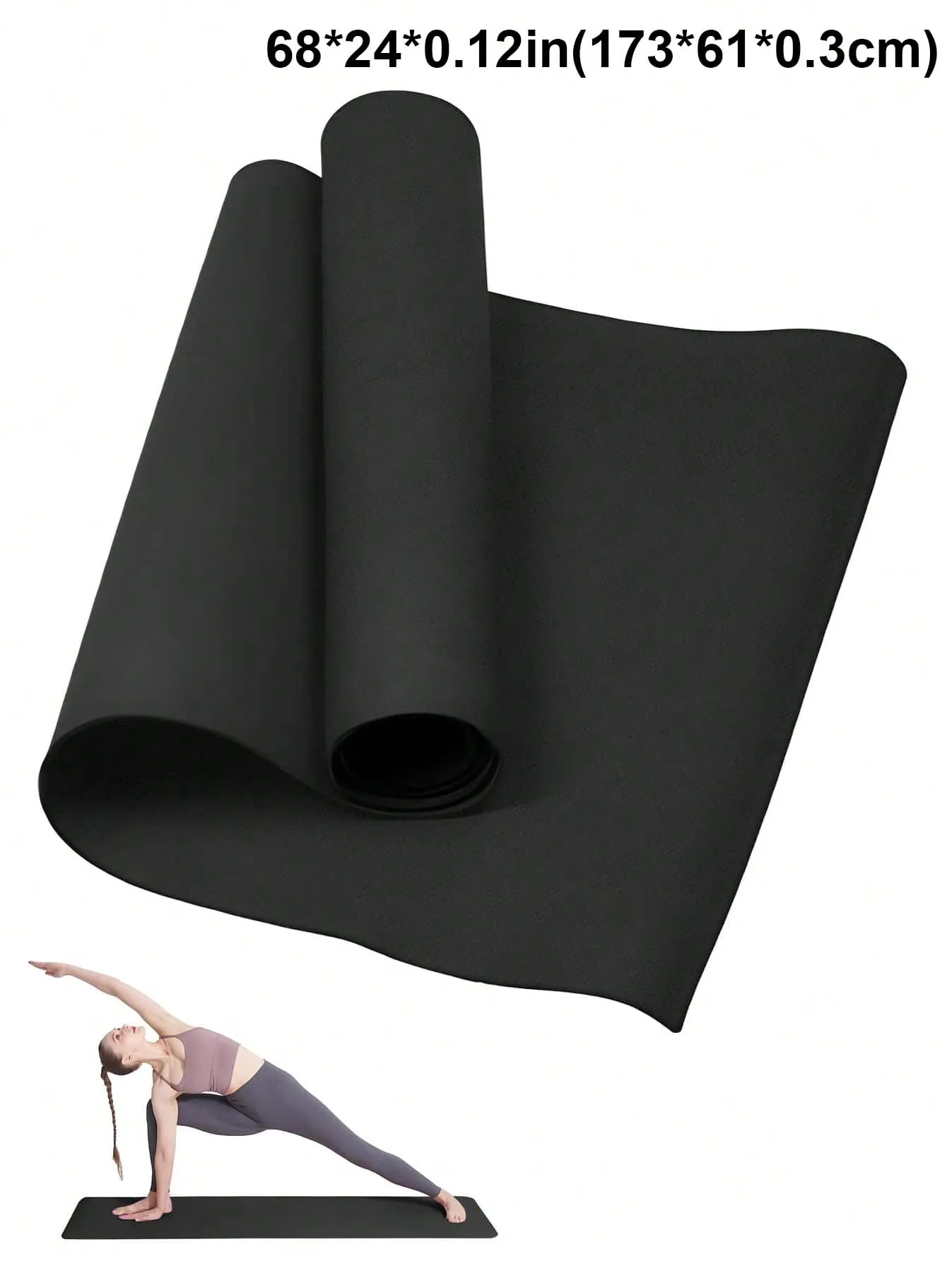 Pink Anti-slip Eva Yoga Mat