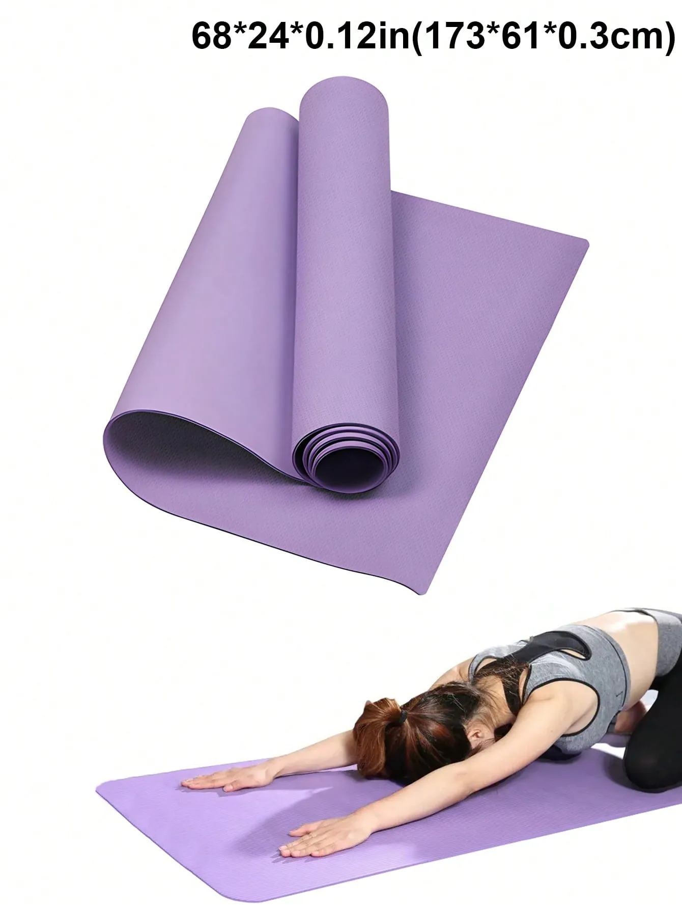 Pink Anti-slip Eva Yoga Mat