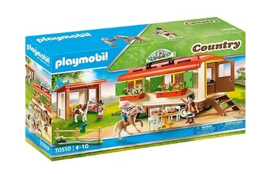 Pony Shelter with Mobile Home