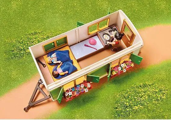 Pony Shelter with Mobile Home