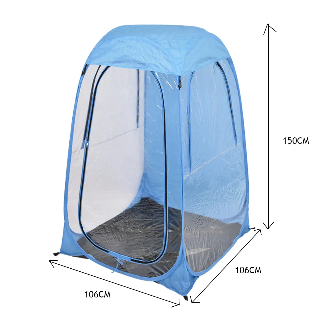 Pop-Up Tent Set of 2 Camping Weather Tents Outdoor Portable Shelter Shade