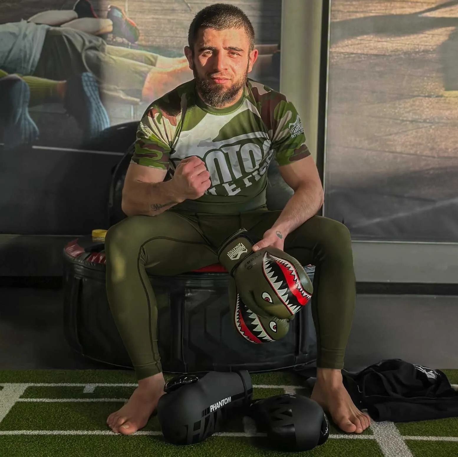 Rashguard Warfare - Army Camo
