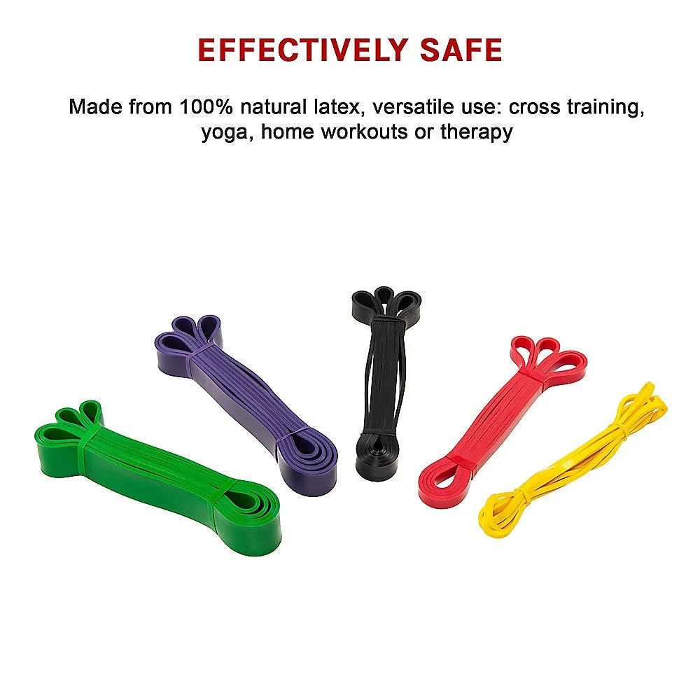 Resistance Band Loop Set of 5 Heavy Duty