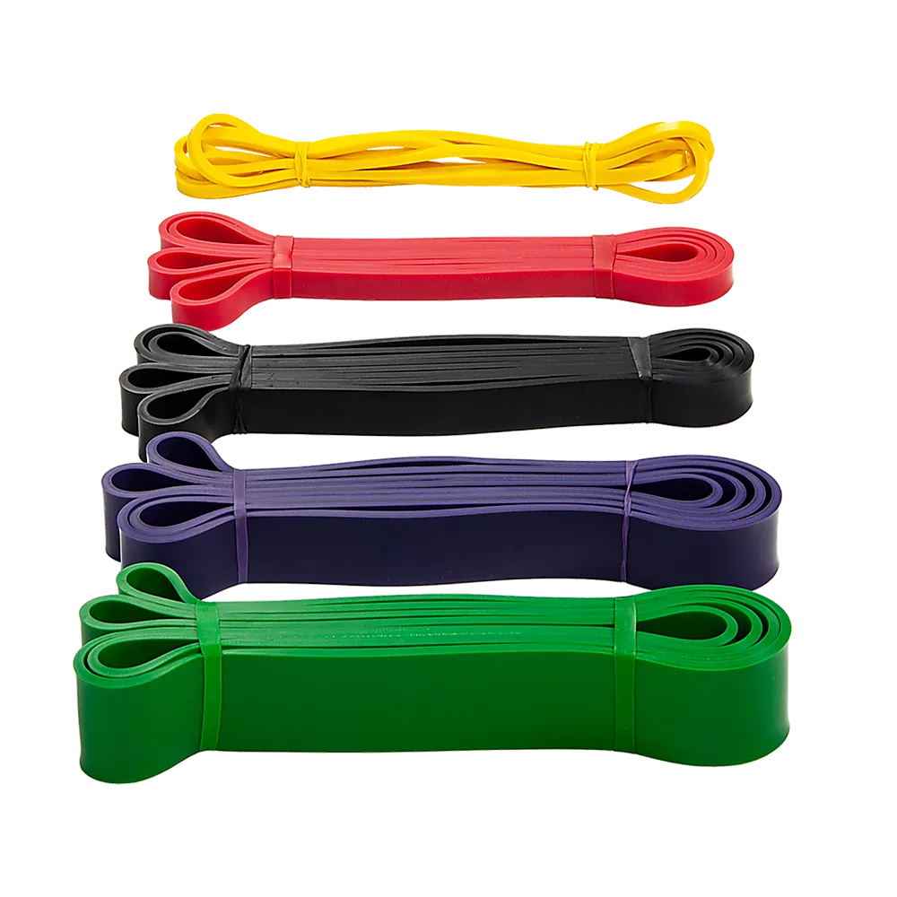 Resistance Band Loop Set of 5 Heavy Duty