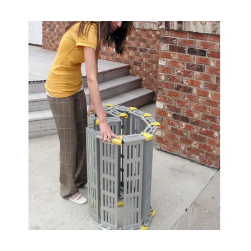 Roll A Ramp Twin Track Portable Wheelchair Ramp - 12" Wide - 17' Length