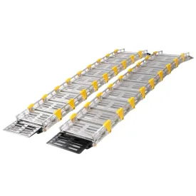 Roll A Ramp Twin Track Portable Wheelchair Ramp - 12" Wide - 17' Length
