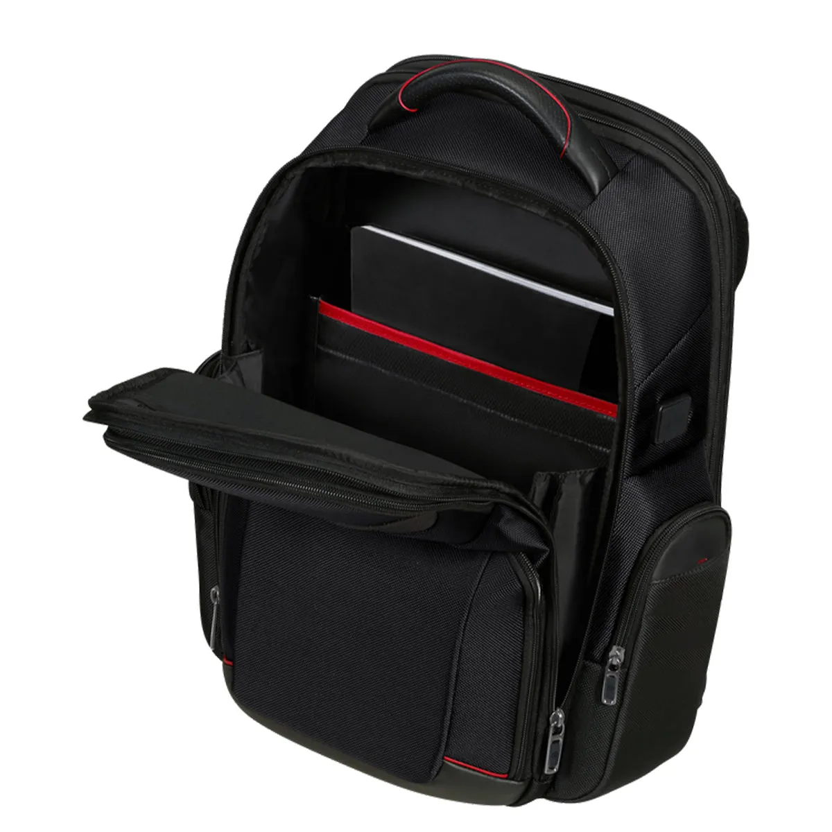 Samsonite - Zaino espandibile Pro-Dlx 15.6" - KM2008 - BLACK