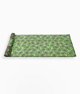 ShalinIndia Yogamat For Women And Girls Cotton Printed Reversible Cushioned,YMT02-2456,Brown,70X30 Inch